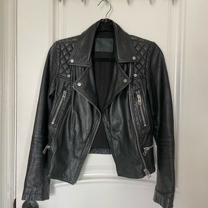 Allsaints - Bleeker Leather Jacket